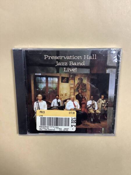 送料無料 PRESERVATION HALL JAZZ BAND LIVE ! 輸入盤 新品未開封品