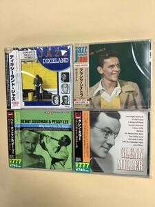 送料無料 ディキシーランドJAZZ ＋ フランク シナトラ ＋ ベニー グッドマン& ペギー リー ＋ グレン ミラー 3枚セット 新品未開封品