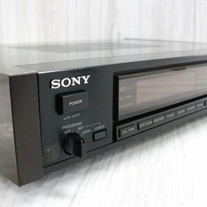 【行董】XX000APH08 SONY ソニー FM ステレオ FM-AMチューナー ST-S333ESXⅡ 通電動作確認OK 音響機器の画像2