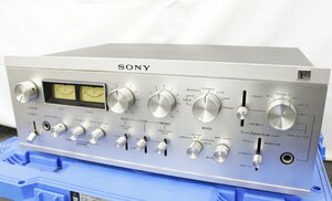 【行董】AG000APH11 SONY ソニー ステレオプリアンプ TA-2000F 通電確認のみOK ジャンク品 音響機器 シルバー