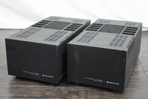 【行董】DE876BPM89 KENWOOD ケンウッド TRIO トリオ DCモノラル パワーアンプ L-07MII ペア オーディオ機器 音響機器 音響機材