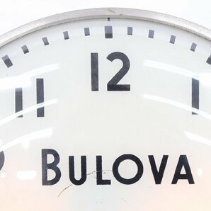 【行董】CBZ01BOT21 BULOVA VINTAGE WALL CLOCK ブローバ 壁掛け時計 ヴィンテージ インテリア アンティーク ※ゆうパ※の画像2