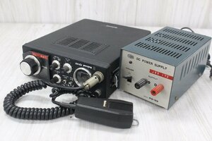 【行董】CC362ABC59 National ナショナル RJX-601 アマチュア無線 DAIWA ダイワ PS-33 小型安定化電源 動作未確認 現状品