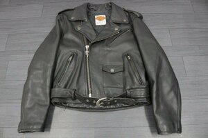 【行董】GA541ABH41 HARLEY-DAVIDSON Screamin' Eagle Club レザージャケット 38サイズ ハーレーダービッドソン イーグル ゆうパック