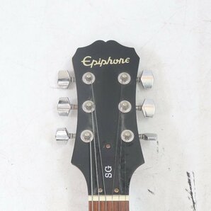 【ト足】CO596CTT2J Epiphone エピフォン エレキギター SG 楽器 弦楽器 音楽 ソフトケース付きの画像2