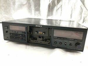 【ト萬】RD314RNX05 SONY ソニー カセットデッキ TC-K333ESX オーディオ機 ステレオ 通電確認済み ジャンク扱い