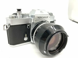 【ト萬】RD000RNX116 Nikon Nikomat EL ニコン シルバー MF 一眼レフ フィルムカメラ 50mm 1:14 他付属有 光学機器 カメラ レンズ セット