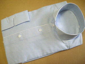 サイズ S -袖丈47cm*日本製/シャツ 綿 70% 麻 30%