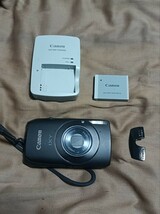 Canon IXY 30S キャノン　デジタルカメラ PC1473 バッテリ 充電器付き デジカメ 撮影確認済み 側面カバー訳あり_画像7