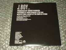 ７”★浜田省吾「J.BOY」～リリース告知片面収録PR盤_画像2