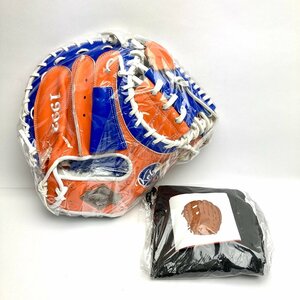 rm) Keboz ケボズ GROVE WORKS×CATCHER'S MITT 右投げ用 WHITE×NAVY×ORANGE KBZFW220T057 野球 ベースボール 開封済み 未使用保管品