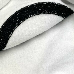 rm) MICHAEL KORS マイケルコース 刺繍 MK ホワイト系 裏起毛 スウェット トップス 丸首 size S JF150I92Z9 中古 USEDの画像4