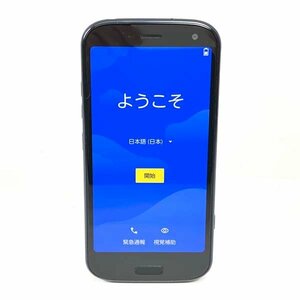 eドコモ docomo らくらくスマートフォン F-52B 64GB 有機ELディスプレイ ネイビー らくらくホン スマホ 携帯 中古※利用制限〇 ケース/他有