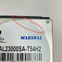 t)マーシャル MARSHAL 3TB HDD MAL23000SA-T54H2 電源投入回数5回 ハードディスク 中古 ※美品 エラー無し 箱有り_画像2