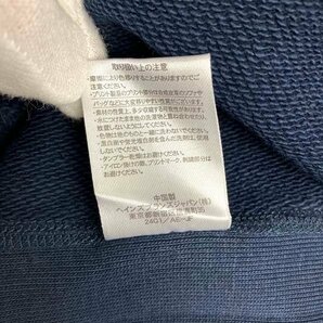 t)チャンピオン Champion スエット 長袖 C8-G028 リバースウィーブ REVERSE WEAVE ネイビー 綿100％ Mサイズ ※タグ付き/未使用品の画像10