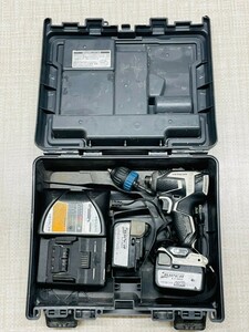 中古品　動作品 HITACHI 日立工機 コードレスインパクトドライバ　WH14DDL　バッテリー　BSL1440　BSL1430　充電器　UC18YML　4044