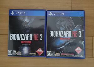 【PS4】 BIOHAZARD RE:2 Z Version BIOHAZARD RE:3 Z Version 二本セット