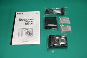 ★美品★ニコン (Nikon)デジタルカメラ『 クールピクス 7900 』710万画素〔実写撮影確認済〕元箱なし