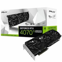 新品未開封 GeForce RTX 4070Ti SUPER 16GB VERTO OC 3FAN　VCG4070TS16TFXPB1-O_画像1