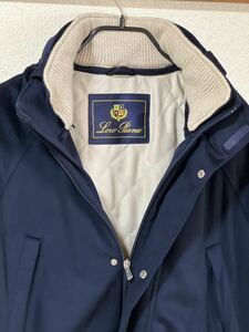 【Lolo Piana】 アイサー(ICER)・ジャケット cashmere100% 1枚袖 ネイビー （サイズ:L） / hermes brioni バーバリー アクアスキューダム