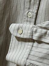 【Hermes】cotton100% shirt （サイズ:16 1/2 - 42 XL相当） 90s -00s / マルジェラ charvet prada gucciギャルソン コモリ _画像7