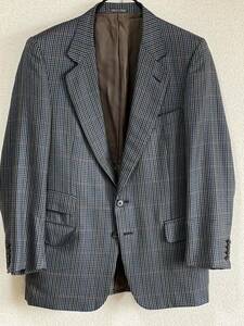 【dunhill】テーラードジャケット cashmere100% （サイズ:52 XL相当） 1990s OLD / バーバリー LONDON チェック柄 hermes brioni 