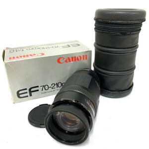 動作ok Canon キャノン EF 70-210mm F4 AFレンズ箱付きケース劣化あり現状品 カg