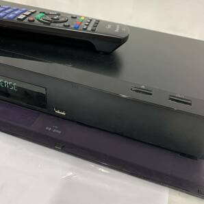 動作ok 2020年製リモコン付 Panasonic DIGA DMR-4W100パナソニック ディーガ ブルーレイレコーダー 現状品 カygの画像4