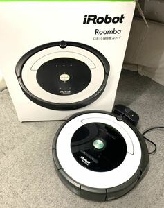 【直接引取可】通電ok iRobot Roomba 680 アイロボット 掃除機 ルンバ 家電 箱説明書あり 2016年製 現状品お掃除ロボット カ4