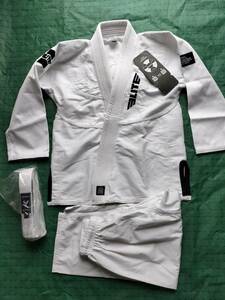 ! unused goods! abroad brand ELITE FIGTWEARpaki Stan made for children man elementary school student grappling put on karate uniform judo put on Kids size 3 point set free shipping!