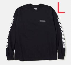 送料無料！Lサイズ！ネイバーフッド ロンT ロングスリーブ Tシャツ 長袖 NEIGHBORHOOD NBHD 232PCNH-LT11 NH. TEE LS-11 BLACK ブラック 黒