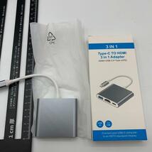 TypeC タイプC 変換アダプタ Type-c HDMI USB ハブ M５_画像5