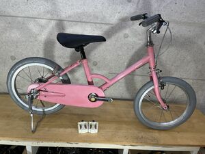 Tokyobike 16 -дюймовый детский одиночный розовый цвет