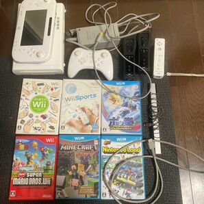 WiiU 本体 リモコン コントローラー ゲームソフト付き