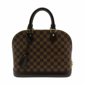 LOUIS VUITTON ルイ・ヴィトン ハンドバッグ アルマ ブラウン系 ダミエ 中古 レディース