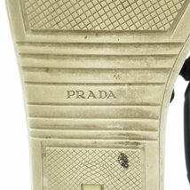 PRADA プラダ スニーカー スニーカー ブラック系 キャンバス 中古 レディース_画像5