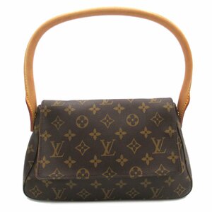 ルイ・ヴィトン ミニ ルーピング ブランドオフ LOUIS VUITTON ショルダーバッグ モノグラム 中古 レディース