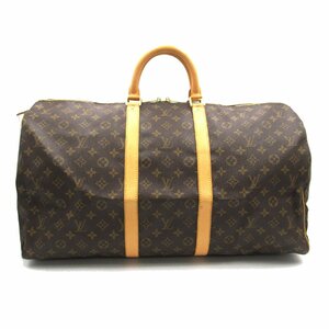 ルイ・ヴィトン キーポル55 ブランドオフ LOUIS VUITTON ボストンバッグ モノグラム 中古 メンズ レディース