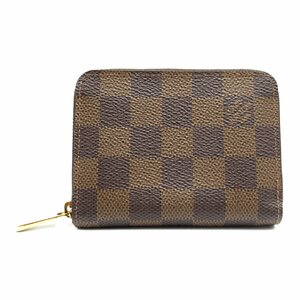 ルイ・ヴィトン ジッピー・コインパース ブランドオフ LOUIS VUITTON コインケース ダミエ 中古 メンズ レディース