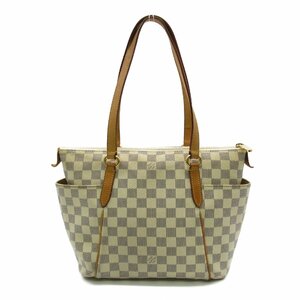 ルイ・ヴィトン トータリーPM ブランドオフ LOUIS VUITTON トートバッグ ダミエ・アズール 中古 レディース