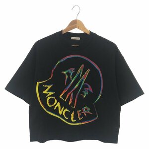 モンクレール オーバーサイズTシャツ ブランドオフ MONCLER コットン 半袖Tシャツ コットン レディース