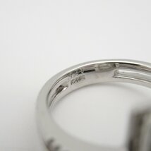 ジュエリー ダイヤ リング ブランドオフ JEWELRY K18WG（ホワイトゴールド） リング・指輪 K18WG 中古 レディース_画像4