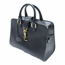 イヴ・サンローラン ベイビーカバス ショルダーバッグ ブランドオフ YVES SAINT LAURENT レザー ショルダーバッグ レザー 中古 レディース_画像3