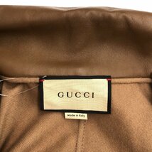 グッチ ブランドオフ GUCCI ウール ポンチョ ウール 中古 レディース_画像5