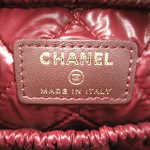 シャネル ポーチ ブランドオフ CHANEL ラムスキン（羊革） ポーチ ラムスキン 中古 レディース_画像6