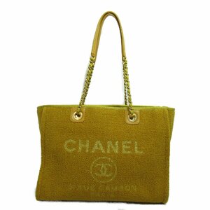 シャネル ドーヴィルライン トートバッグMM ブランドオフ CHANEL その他 トートバッグ ベロア 中古 レディース