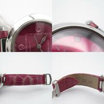 カルティエ パシャC ブランドオフ CARTIER ステンレススチール 腕時計 SS/クロコ革 中古 メンズ レディース_画像9