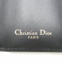 ディオール 三つ折り財布 ブランドオフ Dior レザー 三つ折り財布 レザー 中古 メンズ レディース_画像9