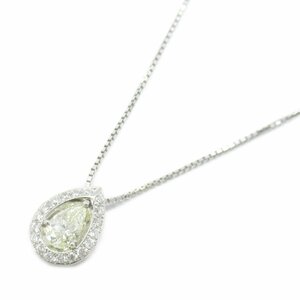 ジュエリー ダイヤモンド ネックレス ブランドオフ JEWELRY Pt900プラチナ ネックレス PT850/PT900 中古 レディース