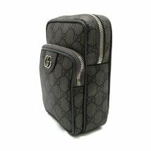 グッチ ショルダーバッグ ブランドオフ GUCCI レザー ショルダーバッグ GGスプリーム メンズ_画像3